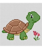 Pasmanteria - Ariadna, zestaw do haftu żółwik - miniaturka - grafika 1