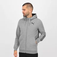 Bluzy sportowe damskie - Bluza z kapturem męska Puma Gym & Pilates - miniaturka - grafika 1