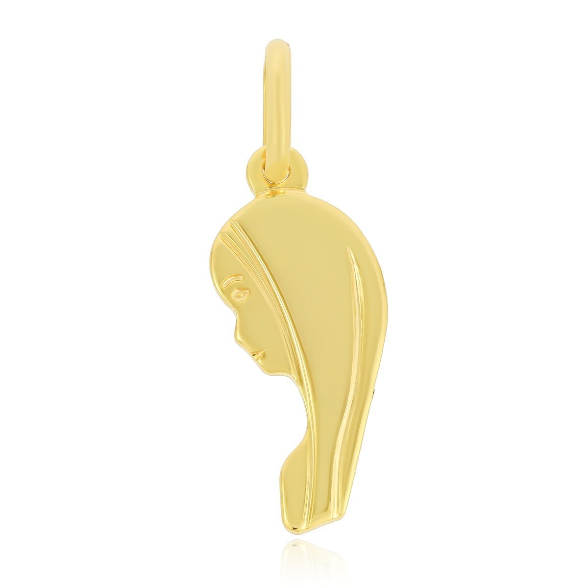 Złoty wisiorek zawieszka Maryja pr.333