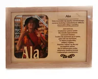 Ramki na zdjęcia - Ramka na zdjęcie dla niej ALA urodziny chrzest - miniaturka - grafika 1