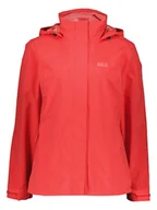 Kurtki i kamizelki sportowe damskie - Jack Wolfskin Kurtka przeciwwiatrowa w kolorze czerwonym - miniaturka - grafika 1