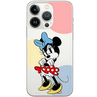 Etui i futerały do telefonów - ERT GROUP etui na telefon Iphone 13 PRO MAX, case oryginalny i oficjalnie licencjonowany przez Disney, wzór Minnie 078, optymalnie dopasowane, plecki z TPU częściowo przeźroczyste - miniaturka - grafika 1