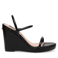 Sandały damskie - Sandały Nine West WFA2624-1 Czarny - miniaturka - grafika 1