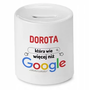 Skarbonka dla Doroty na Urodziny Idealny Prezent z Nadrukiem ze Zdjęciem - Skarbonki - miniaturka - grafika 1