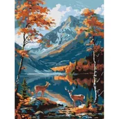 Malowanie po numerach - Ideyka Malowanie po numerach - Magia natury 30x40cm - miniaturka - grafika 1