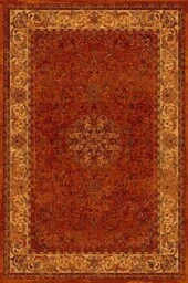 Dywan wełniany Dywilan Omega Leya czerwony 200x300 cm 24H - Dom i wnętrze OUTLET - miniaturka - grafika 1