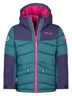 Kurtki damskie - Trollkids Kurtka zimowa "Narvik" w kolorze turkusowym - miniaturka - grafika 1