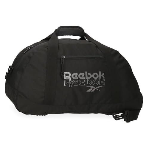 Reebok Melbourne Torba podróżna Czarny 53x29x25 cm Poliester by Joumma Bags, Czarny (Black), Talla única, torba podróżna