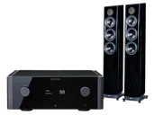 Zestawy stereo - Rotel Michi X5 S2 (czarny) + Vela FS409.2 (czarny) - miniaturka - grafika 1