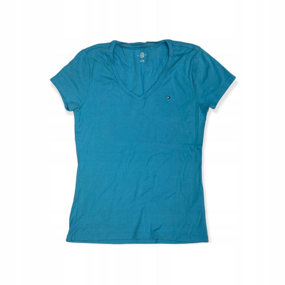 Bluzka damska krótki rękaw TOMMY HILFIGER L