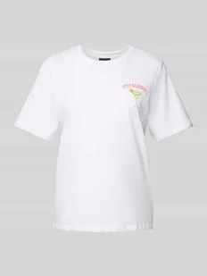 T-shirt z nadrukowanym motywem - Koszulki i topy damskie - miniaturka - grafika 1
