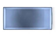 Talerze - Revol EQUINOXE Talerz prostokatny 32,5x15 cm, niebieski Cirrus Blue - miniaturka - grafika 1