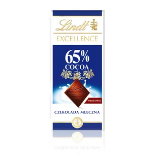 Lindt Excellence 65% Cocoa Czekolada mleczna 80 g - Czekolada - miniaturka - grafika 1