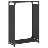 Wózki magazynowe - vidaXL Stojak na drewno opałowe czarny 60x28x90 cm - miniaturka - grafika 1