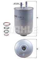 Filtry paliwa - Filtr paliwa Mahle KL 485/16D - miniaturka - grafika 1
