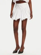 Spódnice - BARDOT Spódnica mini Lissett Poplin 59796SB Biały Regular Fit - miniaturka - grafika 1
