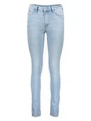 Spodnie damskie - Pepe Jeans Dżinsy - Skinny fit - w kolorze błękitnym - miniaturka - grafika 1