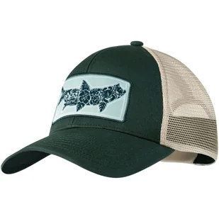 Czapka z daszkiem Buff Explore Trucker Cap Salt Green - Czapki i chusty sportowe męskie - miniaturka - grafika 1