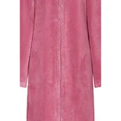 Szlafroki damskie - Cawo Szlafrok damski Zipper Hooded Beere - miniaturka - grafika 1