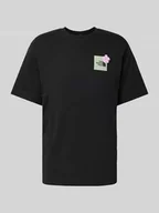 Koszulki męskie - T-shirt z nadrukiem z logo - miniaturka - grafika 1
