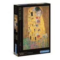 Puzzle - Clementoni 500 elementów Museum, Klimt: Pocałunek - miniaturka - grafika 1