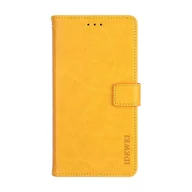Etui i futerały do telefonów - Skórzane etui na telefon idewei do Nokia C30 Żółty - miniaturka - grafika 1