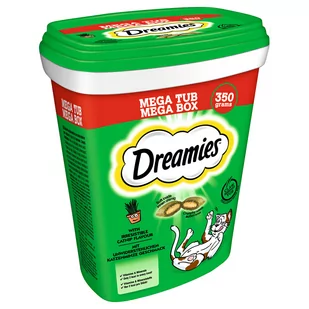 Dreamies Megatub przysmaki dla kota - Kocimiętka, 350 g - Przysmaki dla kotów - miniaturka - grafika 1