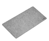 Podkładki pod mysz - Silver Monkey DESK MAT L Jasnoszara - miniaturka - grafika 1