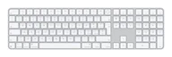 Klawiatury - Apple Magic klawiatura Uniwersalne USB + Bluetooth QWERTY Włoski Biały MXK73T/A - miniaturka - grafika 1