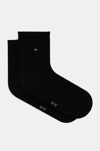 Tommy Hilfiger skarpetki damskie kolor czarny 701228931 - Skarpetki damskie - miniaturka - grafika 1