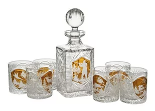 Witek Home Karafka + 6 szklanek do whisky grawer ZP9601 280259 - Karafki - miniaturka - grafika 1