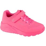Buty dla dziewczynek - Buty do chodzenia dla dzieci Skechers Npnk Uno Lite - miniaturka - grafika 1