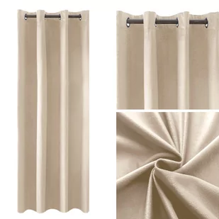 Zasłona 140x250 Przelotka Velvetowa Giorgia 04 - Zasłony - miniaturka - grafika 1