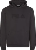 Bluzy męskie - Fila Fila Bischkek Hoody FAM0277-80001 Czarne L - miniaturka - grafika 1