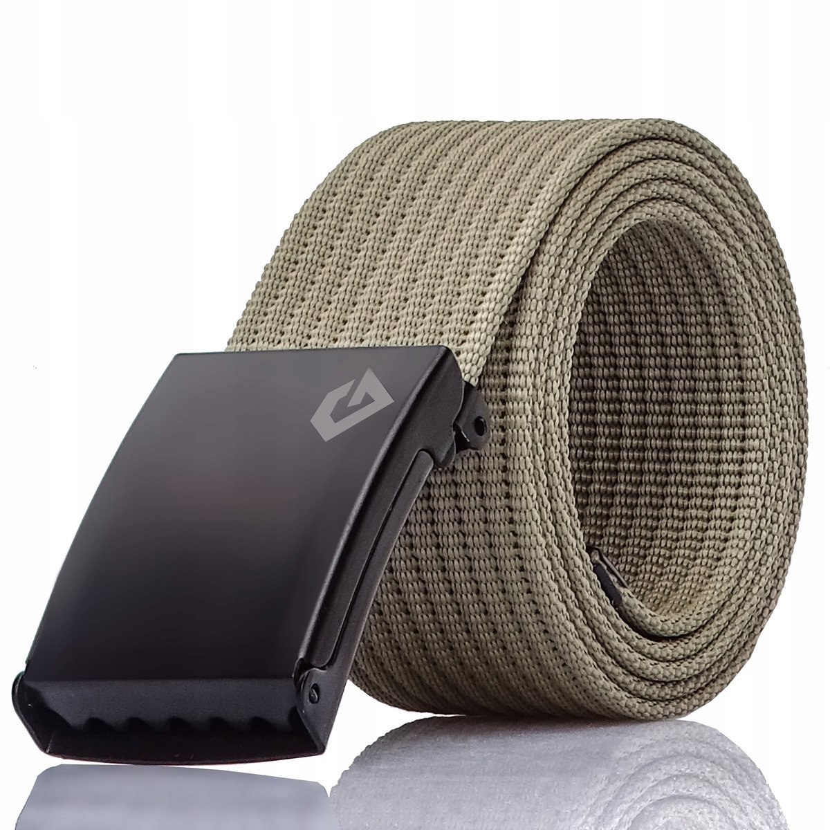 pasek Gracio MĘSKI Jasny ZIELONY do SPODNI 115cm