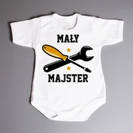 Body dla niemowląt - Mały majster - body niemowlęce - miniaturka - grafika 1