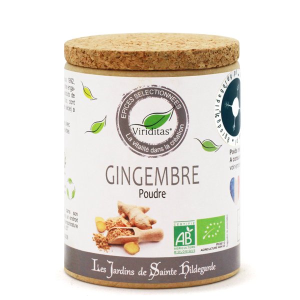 Przyprawy i zioła - Imbir w proszku 50g Bio* / Les Jardins de Sainte-Hildegarde