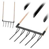 Wertykulatory i aeratory - KADAX Aerator Ręczny Do Trawnika Wertykulator Trawy metalowy Z Trzonkiem Ogrodowy - miniaturka - grafika 1