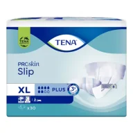 Bielizna lecznicza - TENA ProSkin Slip Plus – pieluchomajtki dla dorosłych, rozmiar XL (30 sztuk) - miniaturka - grafika 1