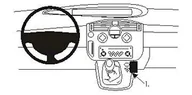 Akcesoria motoryzacyjne - Brodit 853352 ProClip do Renault Scenic 04  09 Czarny 7320288533520 - miniaturka - grafika 1