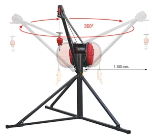 DESDEA Wciągarka elektryczna linowa budowlana 500kg/30m - do wyboru sterowanie ręczne, lina 08179945 - Wciągarki - miniaturka - grafika 5