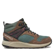 Sneakersy męskie - Sneakersy Merrell Wildwood Mid Ltr Wp J068031 Zielony - miniaturka - grafika 1