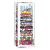 Puzzle - Eurographics EG60105631 puzzle 1000 szt. puszysty kotek na poduszkach, różne - miniaturka - grafika 1