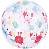 Akcesoria do basenów - PIŁKA PLAŻOWA DMUCHANA OCEAN 50CM 53012 KRAB - miniaturka - grafika 1