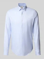 Koszule męskie - Koszula biznesowa o kroju slim fit z listwą guzikową - miniaturka - grafika 1