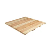 Podesty i deski tarasowe - Podest tarasowy drewniany 100x100x4 cm modrzew DLH - miniaturka - grafika 1