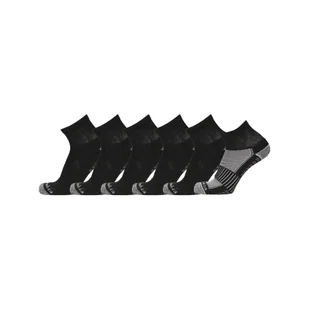 Skarpety za kostkę 6PP Fashion Quarter With Pique Footbed - czarne - Odzież trekkingowa damska - miniaturka - grafika 1