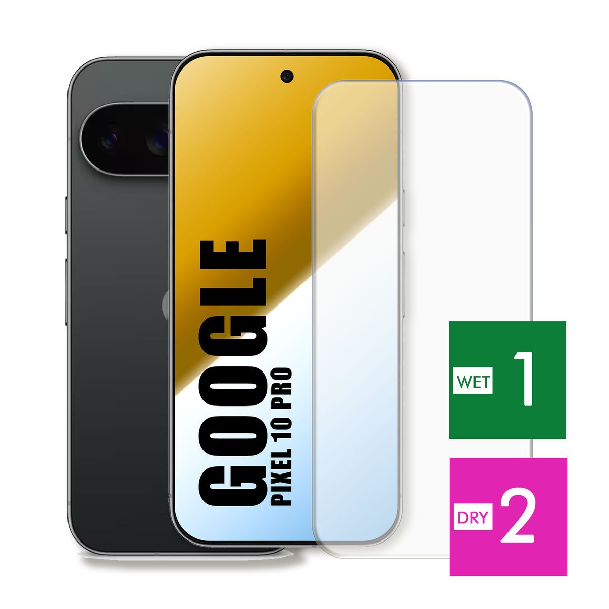 SZKŁO HARTOWANE DO GOOGLE PIXEL 10 PRO SZYBKA 9H OCHRONNE PANCERNE