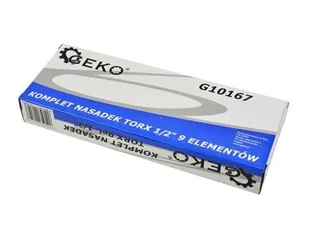 Geko 9el.kpl.nasadek torx E10-24 G10167 G10167 - Klucze i nasadki - miniaturka - grafika 5