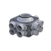 Rekuperatory i centrale - Skrzynka rozdzielcza do rekuperacji pionowy 12x75/200mm FlexiVent VENTS 5907660877902 - miniaturka - grafika 1